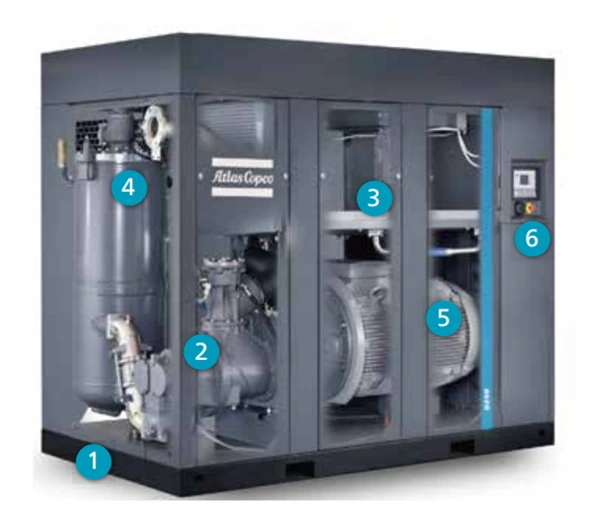 Jak odstranit poruchovou kontrolku na šroubovém vzduchovém kompresoru