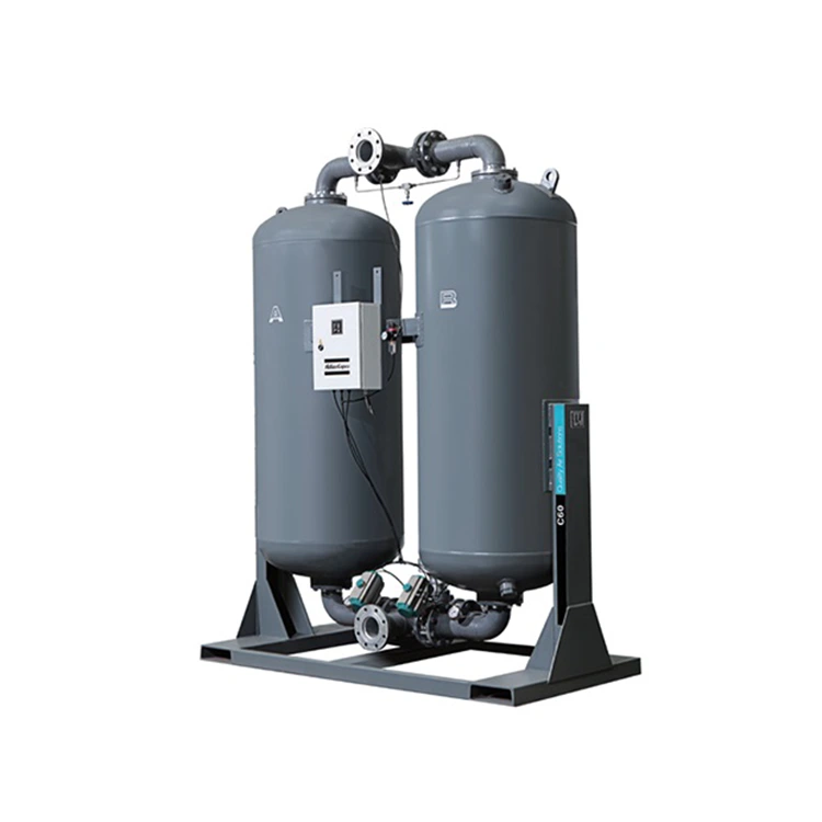 Mírně vyhřívaná adsorpční sušička